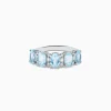 Effy Jewelry Aquarius 14K White Gold Aquamarine and Diamond Ring | Rings