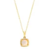 Effy Jewelry Aurora 14K Yellow Gold Opal and Diamond Pendant, 0.62 TCW | Necklaces & Pendants