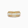 BH Multi Aurora 14K Yellow Gold Opal and Diamond Ring | Rings