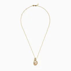 Effy Jewelry Aurora 14K Yellow Gold Opal and Diamond Pendant | Necklaces & Pendants