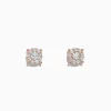 effyjewelry.com Bouquet 14K Rose Gold Diamond Cluster Stud Earrings, 0.50 TCW | Earrings