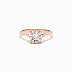BH Multi Bouquet 14K Rose Gold Diamond Cluster Ring, 0.51 TCW | Rings