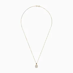 Effy Jewelry Bouquet 14K Two-Tone Diamond Pendant 0.32 TCW | Necklaces & Pendants
