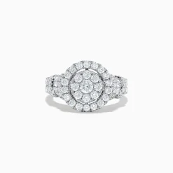 BH Multi Bouquet 14K White Gold Diamond Ring | Rings