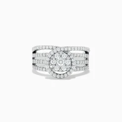 BH Multi Bouquet 14K White Gold Diamond Ring | Rings