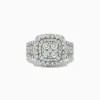 BH Multi Bouquet 14K White Gold Diamond Ring 1.96 TCW | Rings