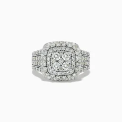 BH Multi Bouquet 14K White Gold Diamond Ring 1.96 TCW | Rings