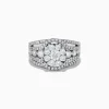 Effy Jewelry Bouquet 14K White Gold Diamond Cluster Ring 1.98 TCW | Rings