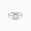 Effy Jewelry Bouquet 14K White Gold Diamond Cluster Ring | Rings