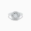 Effy Jewelry Bouquet 14K White Gold Diamond Spiral Ring | Rings
