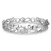 Effy Jewelry Bouquet 14K White Gold Diamond Filigree Bangle, 0.89 TCW | Bracelets