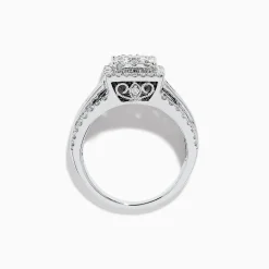 Effy Jewelry Bouquet 14K White Gold Diamond Cluster Ring 1.4 TCW | Rings