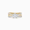 BH Multi Bouquet 14K Yellow Gold Diamond Cluster Ring, 0.39 TCW | Rings