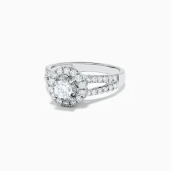 Effy Jewelry Bridal 14K White Gold Diamond Ring, 1.02 TCW | Rings