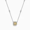 BH Multi Canare 18K 2-Tone Gold Yellow u0026 White Diamond Necklace, 0.68 TCW | Necklaces & Pendants