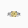 BH Multi Canare 14K 2-Tone Gold Yellow Diamond Bouquet Ring, 1.00 TCW | Rings