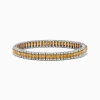 Effy Jewelry Canare 18K Two Tone Gold White u0026 Yellow Diamond Bracelet | Bracelets