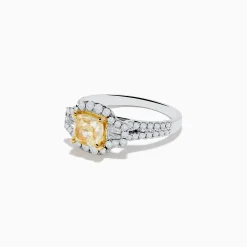 Effy Jewelry Canare 18K Two Tone Gold White and Yellow Diamond Ring | Rings