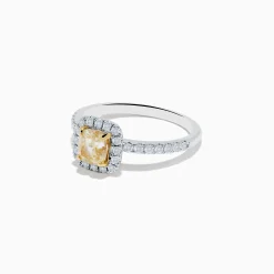 Effy Jewelry Canare 18K Two Tone Gold White and Yellow Diamond Ring | Rings