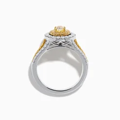 Effy Jewelry Canare 18K Two Tone Gold White and Yellow Diamond Ring | Rings