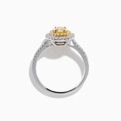 Effy Jewelry Canare 18K Two Tone Gold White u0026 Yellow Diamond Ring | Rings