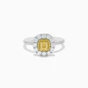 BH Multi Canare 14K Two Tone Gold Yellow and White Diamond Ring | Rings