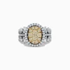 Effy Jewelry Canare' 14K Two Tone White and Yellow Diamond Ring | Rings