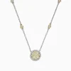 Effy Jewelry Canare 14K Two-Tone Gold Yellow and White Diamond Pendant, 1.33 TCW | Necklaces & Pendants