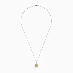 Effy Jewelry Canare 14K Two-Tone Gold Yellow and White Diamond Pendant | Necklaces & Pendants