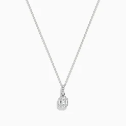 Effy Jewelry Classique 14K White Gold Diamond Pendant | Necklaces & Pendants