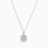 Effy Jewelry Classique 14K White Gold DIamond Pendant 0.31 TCW | Necklaces & Pendants