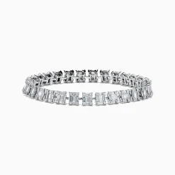 Effy Jewelry Classique 14K White Gold Diamond Tennis Bracelet | Bracelets