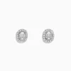 Effy Jewelry Classique 14K White Gold Diamond Stud Earrings 0.59 TCW | Earrings