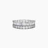 Effy Jewelry Classique 14K White Gold Diamond Band Ring, 1.55 TCW | Rings