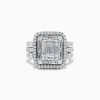 BH Multi Classique 14K White Gold Diamond Cocktail Ring, 1.92 TCW | Rings