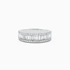 BH Multi Classique 14K White Gold Diamond Band, 1.15 TCW | Rings