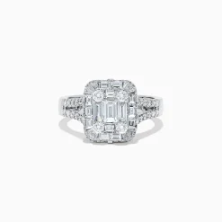 BH Multi Classique 14K White Gold Diamond Ring | Rings