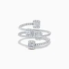 Effy Jewelry Classique 14K White Gold Diamond Ring | Rings