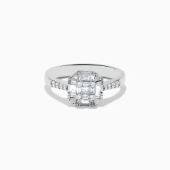 Effy Jewelry Classique 14K White Gold Diamond Ring | Rings