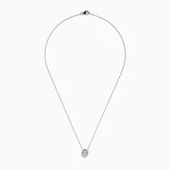 Effy Jewelry Classique 14k White Gold Diamond Necklace | Necklaces & Pendants