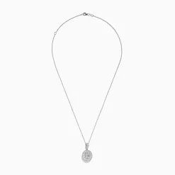 Effy Jewelry Classique 14K White Gold DIamond Pendant | Necklaces & Pendants