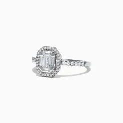 Effy Jewelry Classique 14K White Gold Diamond Ring, 0.50 TCW | Rings