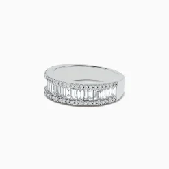 BH Multi Classique 14K White Gold Diamond Band, 1.15 TCW | Rings