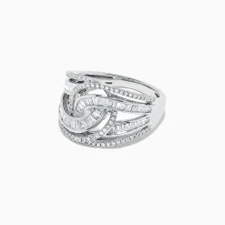 Effy Jewelry Classique 14K White Gold Diamond Ring, 0.81 TCW | Rings