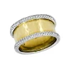 Effy Jewelry D'Oro 14K Yellow and White Gold Diamond Ring, 0.36 TCW | Rings