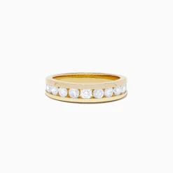 BH Multi D'Oro 14K Yellow Gold Channel Set Diamond Band, 0.98 TCW | Rings