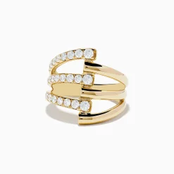 Effy Jewelry D'Oro 14K Yellow Gold Diamond Ring | Rings
