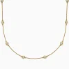 BH Multi D'Oro 14K Yellow Gold Diamond Station Necklace, 1.50 TCW | Necklaces & Pendants