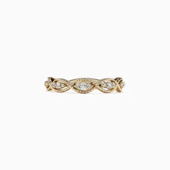 Effy Jewelry D'Oro 14K Yellow Gold Diamond Ring, 0.20 TCW | Rings
