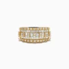 Effy Jewelry D'Oro 14K Yellow Gold Diamond Ring 0.98 TCW | Rings